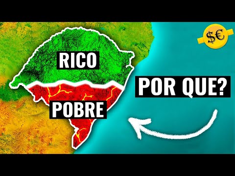 Por que o Norte do Rio Grande do Sul é Muito Mais Rico do que o Sul?