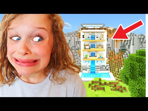 Norris Nuts Gaming - BEST MOUNTAIN HOUSE in Minecraft Wins Mystery Box w/ The Norris Nuts