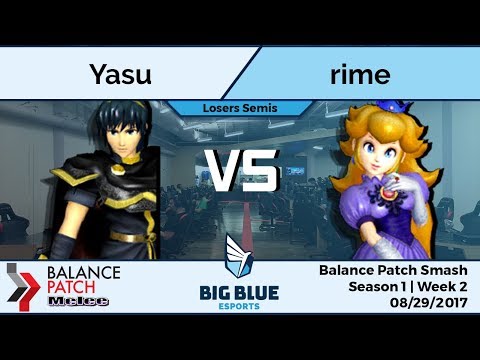 Balance Patch Melee 2 - Yasu vs. rime - Losers Semis
