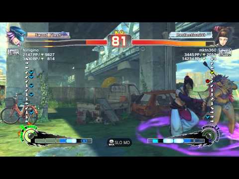 USFIV~ Juri (mktn360) vs.  Poison (Ninigino) HD
