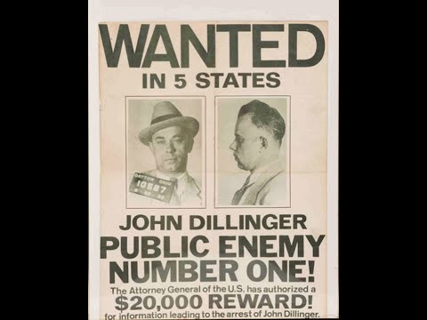 Outlaw John Dillinger -  Frank Luther Trio