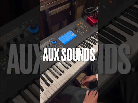 Try these stock sounds on the Modx/ Montage for aux keys!