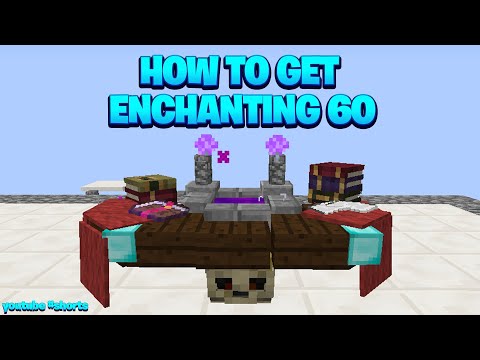 How To Get Enchanting 60 Easily with the Experimentation Table Solvers - #shorts