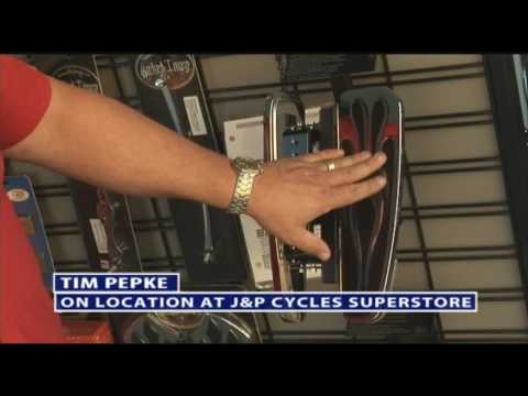 Bikers Choice - Barons Custom Accessories Floor Boards. Presented by J&P Cycles.