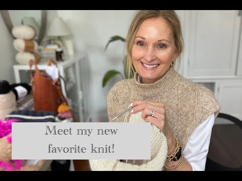 a friend to knit with - episode 51 A Diamond Slipover and a really fun Party Bow!