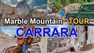 CARRARA MARBLE MOUNTAIN TOUR, ITALY