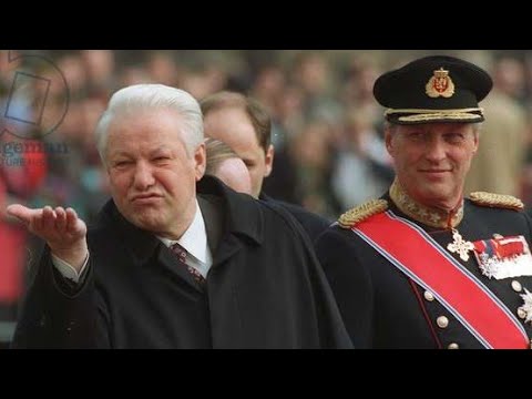 Russia visit Norway 1996 Anthems (HD Version)