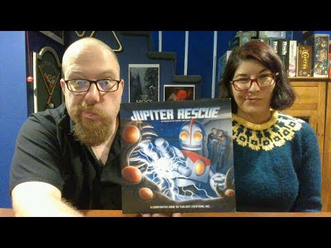 The Board Game Kaptain's review and tutorial for Jupiter Rescue 