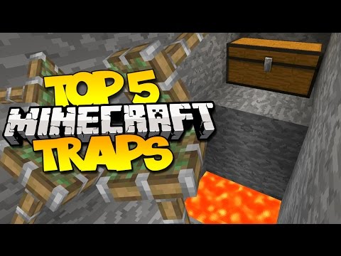 Top 5 Best Minecraft Traps (5 Ways to Make Traps)