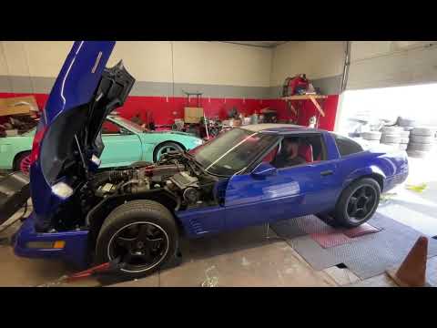 DYNO RUN: C4 GRAND SPORT ... did GM criminally underrate these motors? (yes)