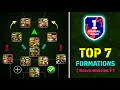 Top 7 Best Custom Formations To Reach Division 1 In eFootball 2024 Mobile