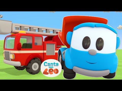 Carritos y Camiones - 20 Canciones Infantiles de Leo el Camión en TV Para Niños