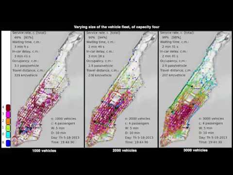 On-demand High-capacity Ride-sharing