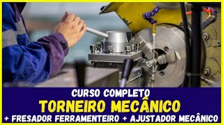 ?CURSO TORNEIRO MECANICO - Curso Online de torneiro mecânico - torneiro mecânico - Curso de torneiro