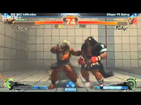EVO2012 day3 スパ4AE Ver.2012　Infiltration vs PR Balrog　Winners Final