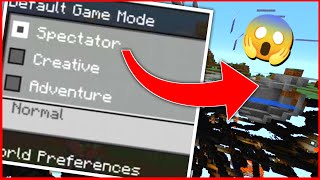 How To Enable SPECTATOR MODE In MCPE | How To Get SPECTATOR MODE In Minecraft Pe