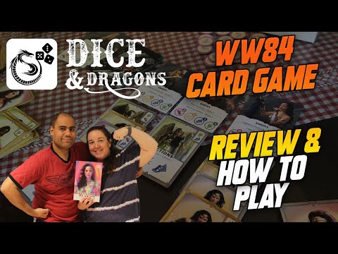 Dice and Dragons - WW84 Wonder Woman Card Game Review and How to Play