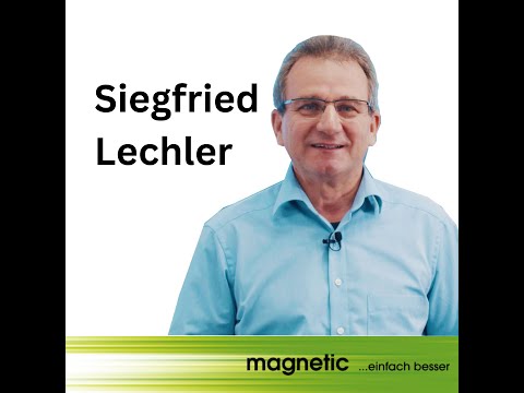 ✅ Heute im VBLOG: Siegfried Lechler - magnetic GmbH & Co. KG