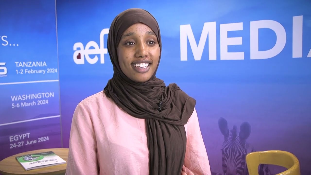How to learn about energy – Aisha Hussein, Youth Senate Kenya, at YES! 2023