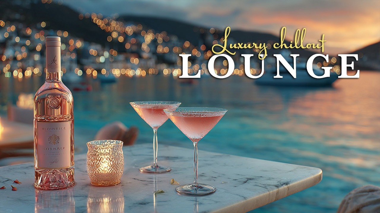 Luxury Chillout Lounge Music ✨ Sunset Drinks & Oceanview Evening Escape