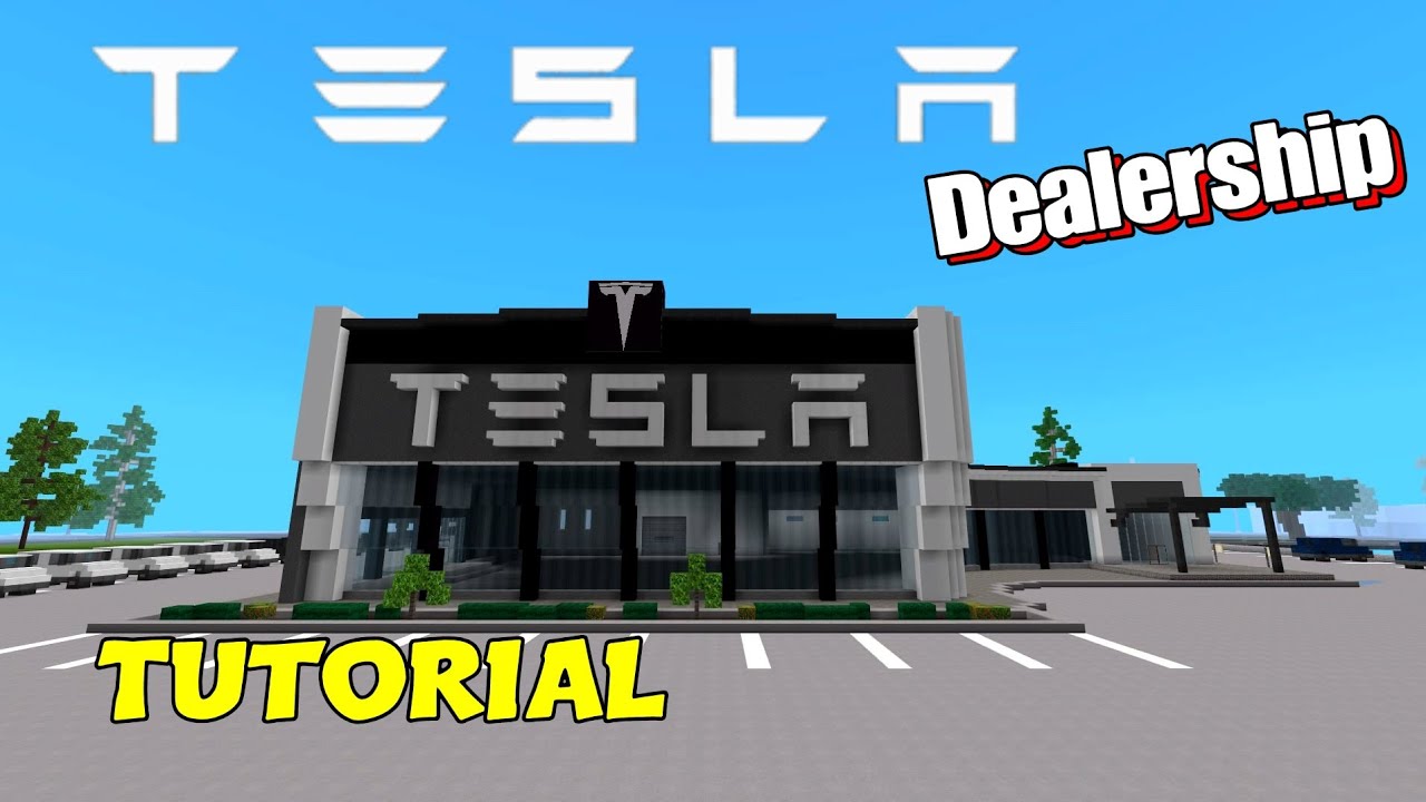 Minecraft Tesla Dealership Tutorial