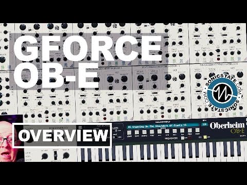 OB-E Oberheim 8 Voice - GForce Software Overview
