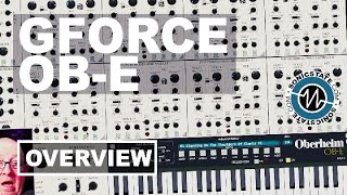 Video thumbnail for OB-E Oberheim 8 Voice - GForce Software Overview by sonicstate