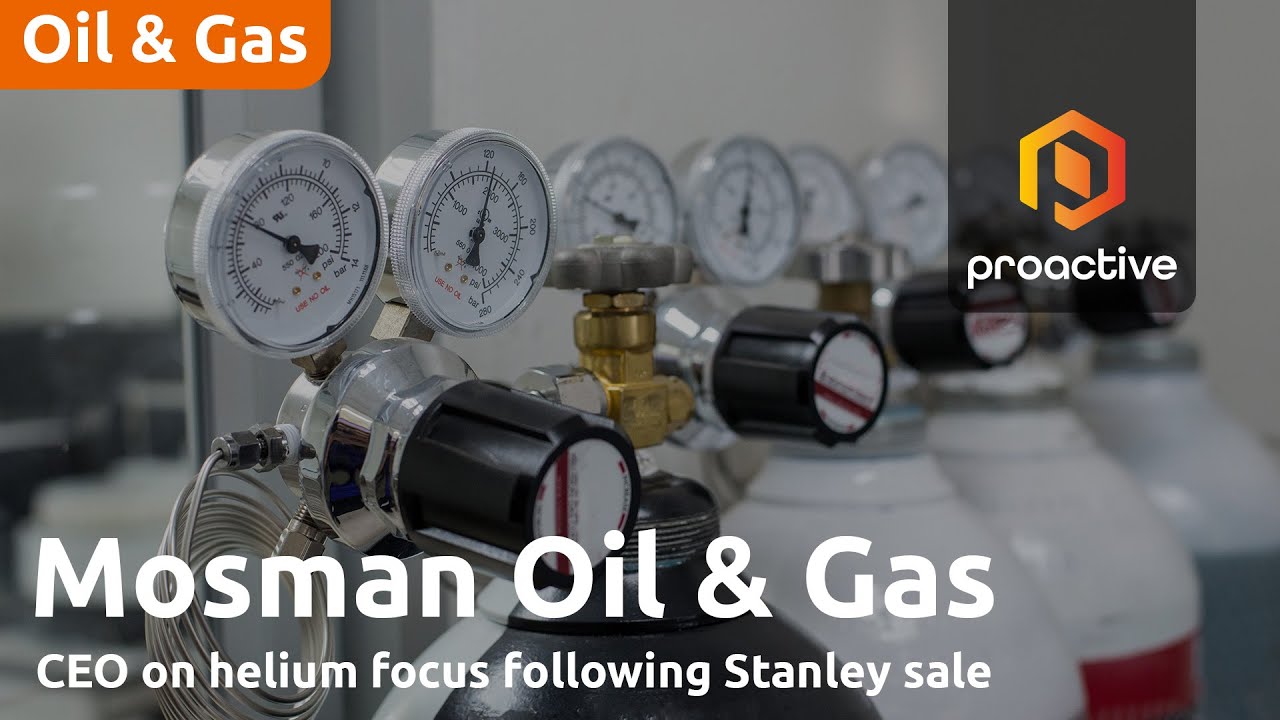 Mosman Oil and Gas CEO on helium focus following Stanley sale