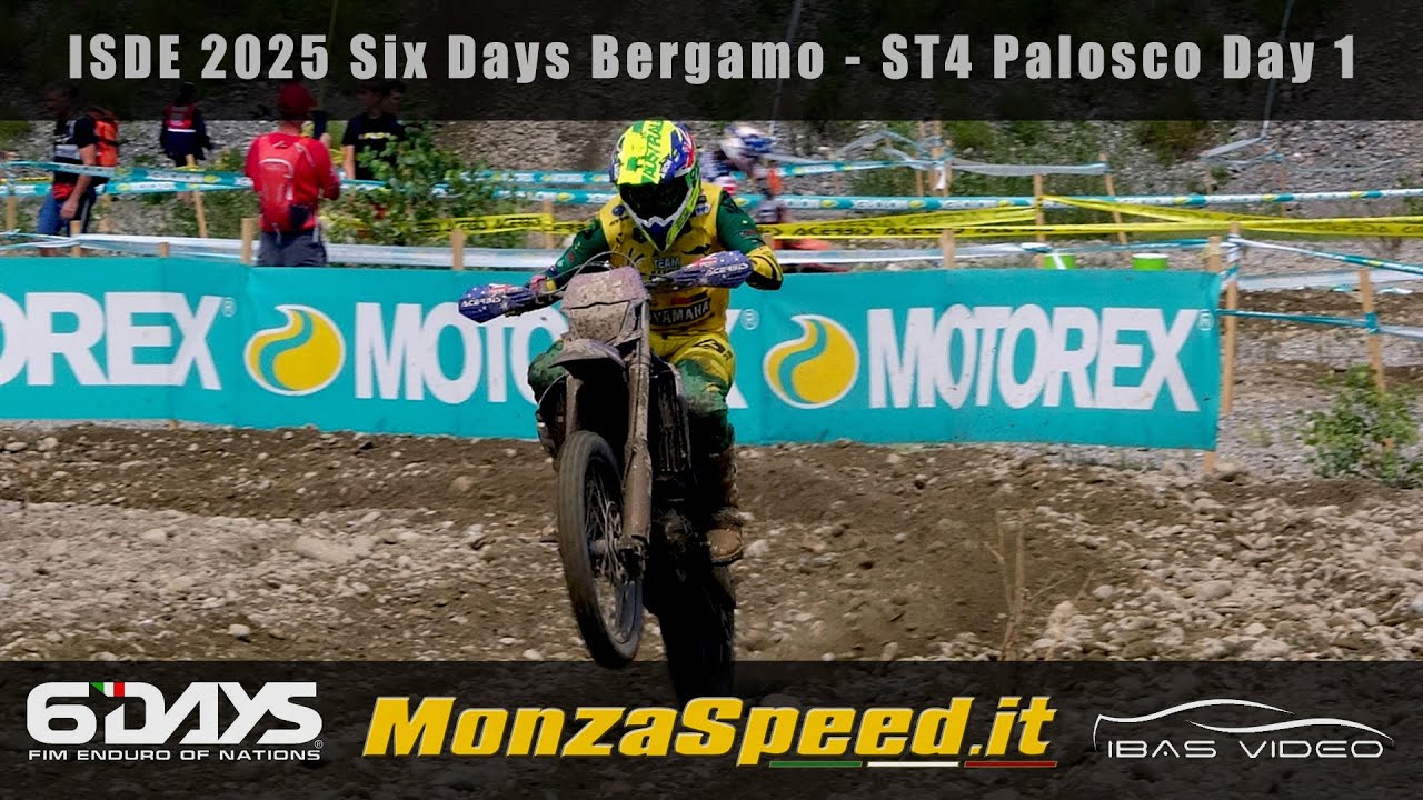 FIM ISDE 2025 Six Days Bergamo - ST4 Palosco Day 1