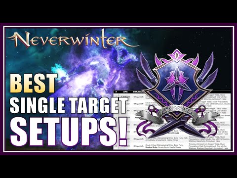 1,670,072 DPS ROGUE: Assassin vs Whisperknife! Best of 8 Single Target Setups! - Neverwinter Mod 28