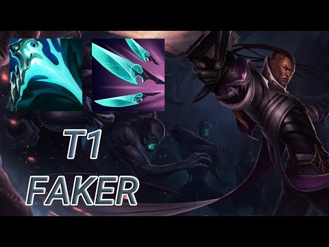T1 Faker Lucian Mid VS Ekko | KR Master Patch 13.16