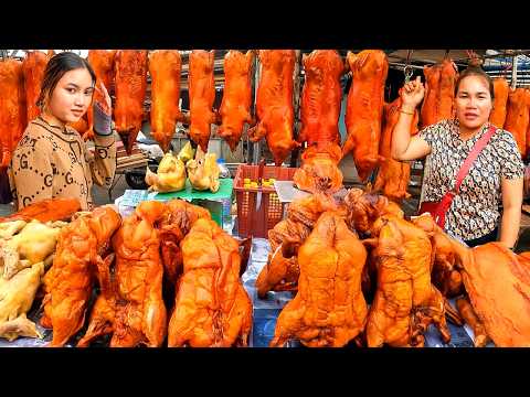Best Street Food Markets Cambodia, Food at ORussey Market, Phnom Penh and Fresh Food Market