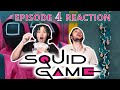 *SQUID GAME* EP4- first time reaction (BIG BRAIN!)