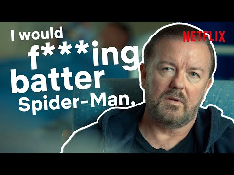 Ricky Gervais Losing It For 8 Minutes Straight | After Life | Netflix