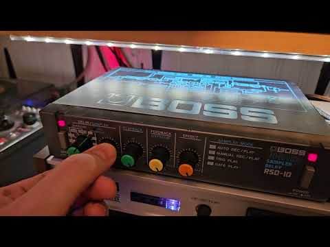 Boss RSD-10 Micro Rack Series Digital Sampler / Delay 1985 - 1991 - Black image 13