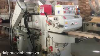 Máy bào 2 hai mặt cao tốc dao xoắn GT-635ARD