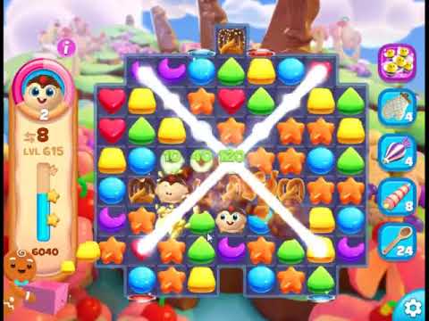 Cookie Jam Blast Level 615 - NO BOOSTERS 🍪 | SKILLGAMING ✔️