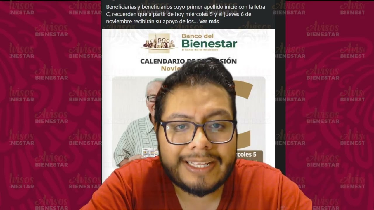 Hoy 5 de noviembre a esto adultos mayores y mujeres de 63 y 64 años les toco pago pensión bienestar