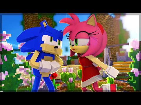 I TURNED SONIC AND KISSED HIS GIRLFRIEND - SONIC #3 (MINECRAFT MACHINIMA)