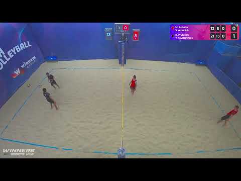 14:00 M. Anhelov / V. Antoniuk - R. Prytuliak / Y. Yevdokymov 26.10.2022 | Winners Beach Volleyball