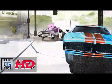 CGI 3D Animated Promo : "NASCAR" - by UVPhactory