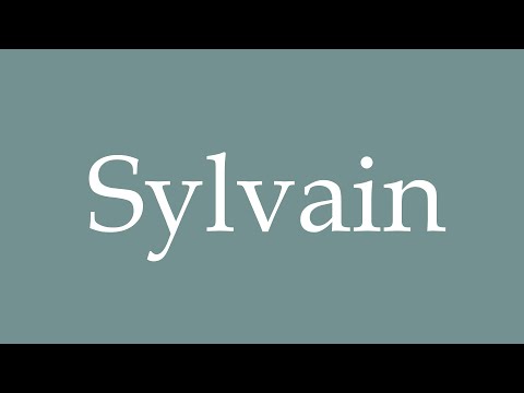 How to Pronounce ''Sylvain'' Correctly in French