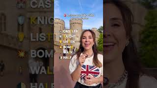 Não pronuncie estas letras em inglês.