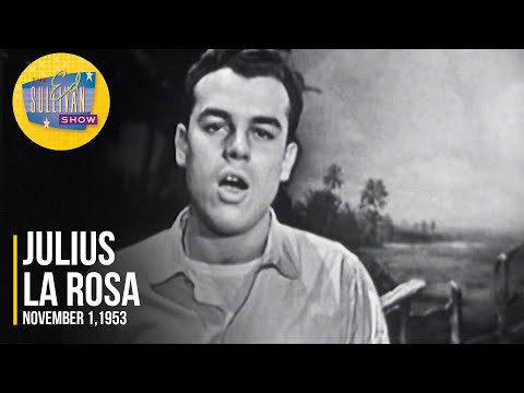Julius La Rosa "Ebb Tide" on The Ed Sullivan Show