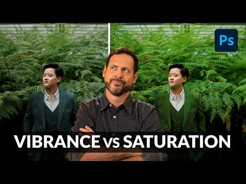 Photoshop Basics: Vibrance vs Saturation Explained