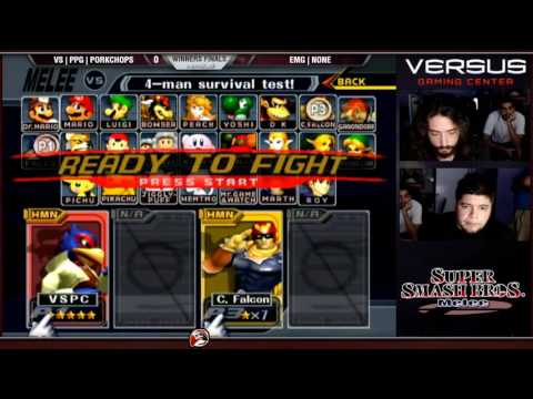 VS Weekly 07/10/16 - Winners Finals - VS|PPG|porkChops (Falco) vs EMG|n0nE (C. Falcon) - Melee