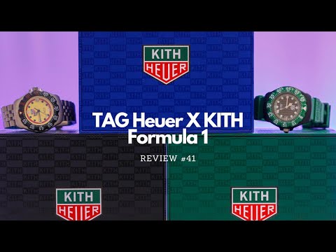 Limited Edition TAG Heuer X KITH Formula 1 Watch Review (WA121F, WA121L, WA121J)