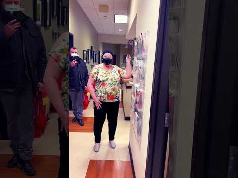 Mom’s last day of chemo!