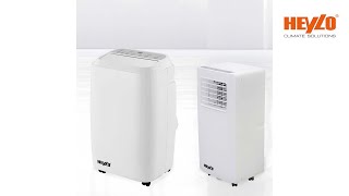 Mobilní klimatizace s funkcí topení AC 25 Heylo - 2,6 kW (9000Btu/h), zdarma těsnění do oken Airlock 100 Trotec