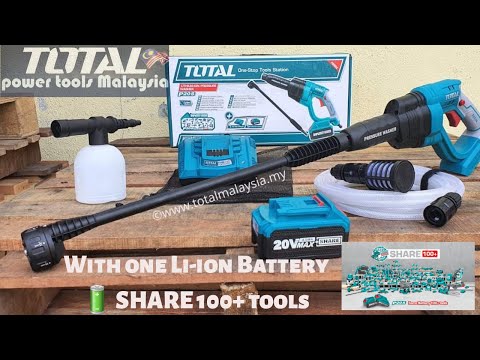 Features & Uses of Total Pressure Washer Gun Lithium Ion 20V